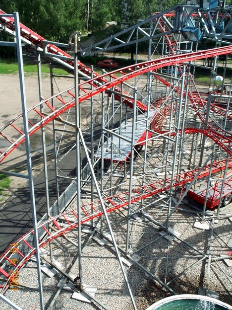 Американские горки. Конструкция.