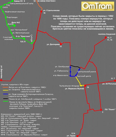 88 маршрут омск. Схема трамвайных маршрутов Омска. Схема трамвайных путей в Омске. Трамвай 10 Омск маршрут. Омский трамвай схема.