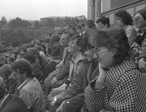 Митинг 1988 года на Динамо. Амфитеатр