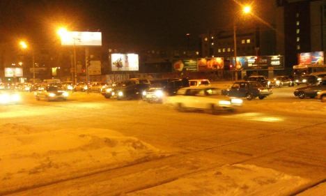 Ленинградка встала