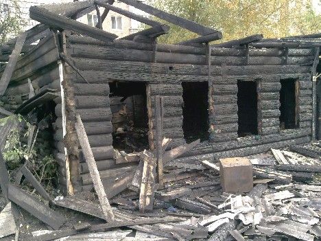 Дом-музей Куйбышева сгорел