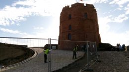 Башня Гедимина на Замковой горе Вильнюса