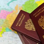 паспорт РФ и карта